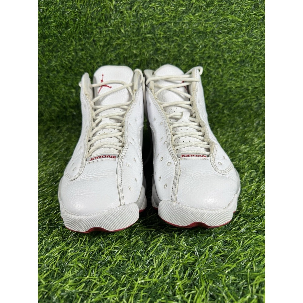 Size 10.5 - Jordan 13 Retro White Wolf Grey White/True Red/Wolf Grey 414571-160